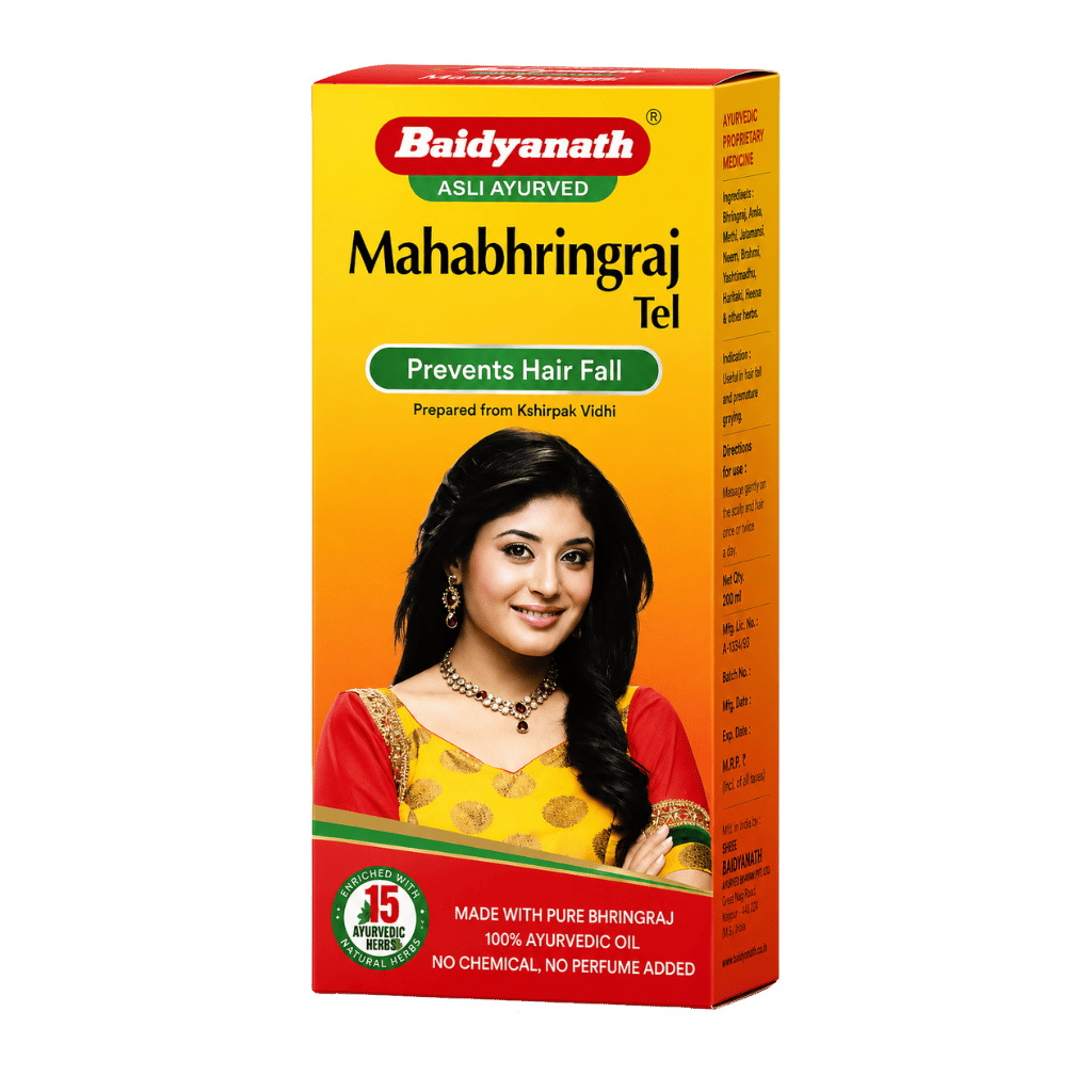 Baidyanath Mahabhringraj Hair Oil 100 ml buy online USA - 1